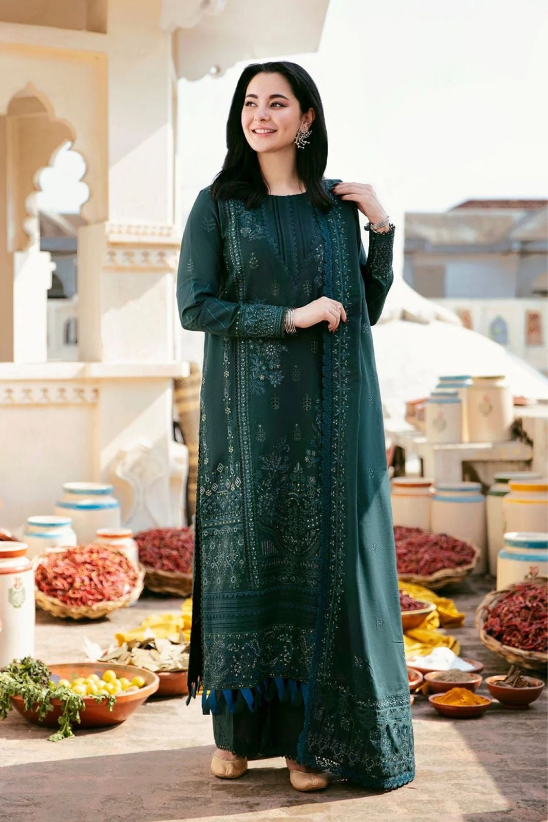 FLORENT 3PC UNSTITCHED DHANAK COLLECTION