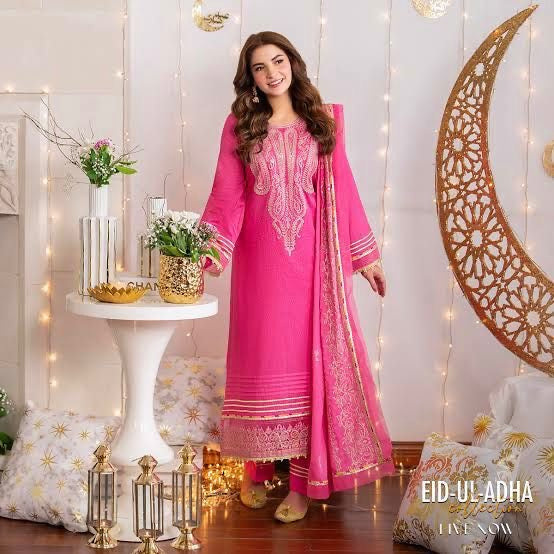 NISHAT 3PC CAUSAL WINTER COLLECTION