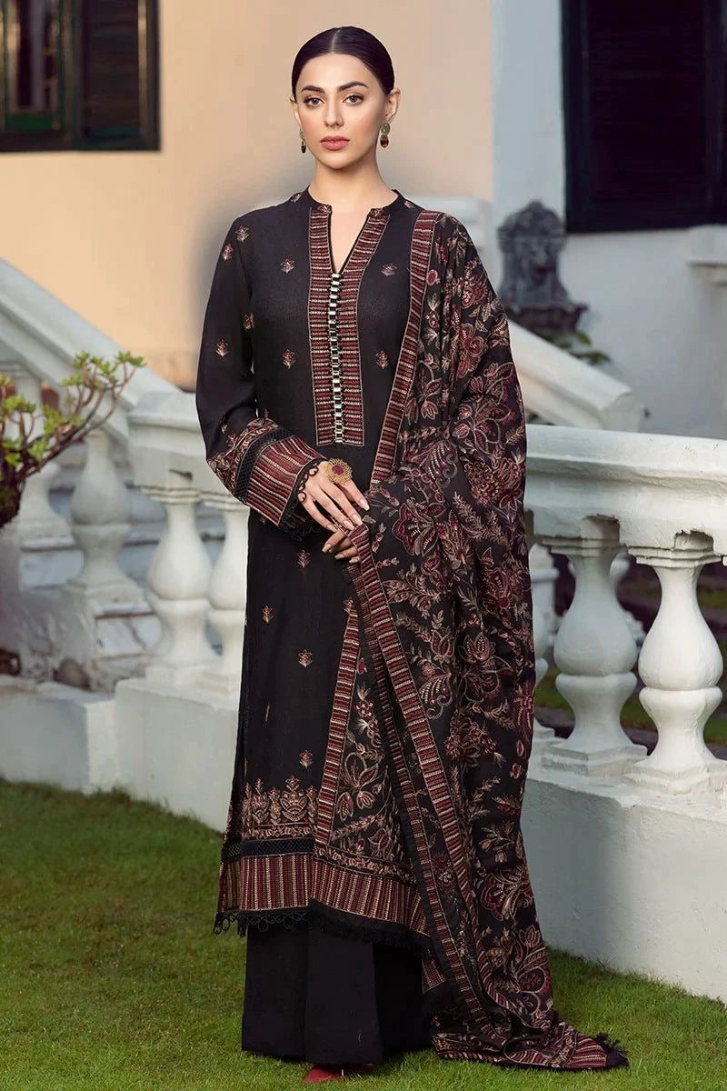 BAREEZE 3PC UNSTITCHED DHANAK COLLECTION