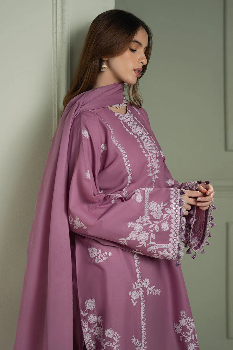 CROSS STITCH LUXURY WINTER UNSTITCHED EMBROIDERED 3PC WITH DHANAK EMBROIDERED
SHAWL